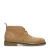 Manfield – Heren – Taupe suède veterschoenen –