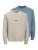 JACK & JONES Sweatshirt ‘JJESOHO’  blauw / taupe