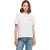 Miss Tee T-shirt met backprint wit