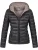 Marikoo dames gewatteerde jas Lucy met capuchon & lichte voering