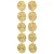 PILGRIM gold plated oorbellen Air