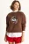 Geborduurd Sweatshirt met Ronde Hals en Lange Mouwen