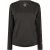 Castore Effen T-shirt met lange mouwen voor dames/dames (Zwarte Kaviaar)