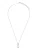 Heideman Ketting ‘Nico’  zilver / parelwit