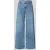 Liu Jo White Wide leg jeans in all-over look model ‘FLARE’