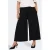 ONLY CARMAKOMA wide leg regular waist casual broek zwart