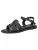 SIOUX Sandalen met riem ‘Molsirka-702’  zwart