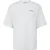 Off White Unisex Pijl Katoenen Skater T-shirt voor volwassenen (Wit/Citrus)