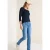 Cecil Dames Basic shirt in Blauw