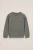 Blue Ridge – Jongens oversized T-shirt met patch – Oversized – Donkergrijs – Katoen –