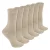 Dames 6-Pack Sokken van Bamboe en Merinowolmix
