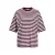 JJXX gestreept T-shirt – donkerrood