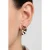 PURELEI Fan Ohrringe Rosegold