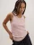 Hey Honey Top ‘Rib Tank’  pastelroze