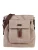 TOM TAILOR Schoudertas ‘Rina’  beige / chocoladebruin