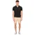 Duck and Cover Everett effen chino-short voor heren (Steen)