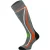 Comodo – Unisex Kniehoge Merino Wollen Skisokken – Grijs