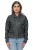 Dames leren MA-1 Varsity jack-Ann Arbor
