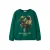 NAME IT KIDS sweater met print – donkergroen