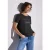 Street One Dames Shirt met folietekst in Grijs