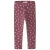 NAME IT MINI regular fit gebloemde legging – donkerrood