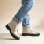 Muyters Muyters Veterboots goud Synthetisch
