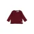Feetje longsleeve My Little Love met ruches – bordeaux