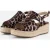 Cellini Cellini Sandalen Leopard bruin Textiel