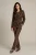 Helena Hart Broek Flair Lano G. Ruit 7852 Flared Choco