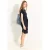 Cecil Dames Jurk met structuur in Blauw