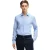 BOSS overhemd lichtblauw Slim Fit Pure Linen linnen