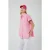 Oversized Korte Mouwen Poplin Overhemd met Knopen