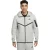 Nike Heren-hoodie met ritssluiting en chevronpatroon (Grijs Heide Marl)