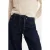 Levi’s high waist wide leg jeans dark blue denim
