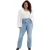 Levis Damesjeans 725 met hoge taille en bootcut-pasvorm (Lichtblauw)