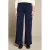LOLALIZA straight leg broek – donkerblauw