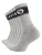 Stark Soul Sportsokken  grijs gemêleerd / zwart / wit