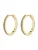Pilgrim Oorbellen ‘Ebna’  goud
