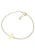 ELLI Armband ‘Flugzeug’  goud