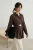 Trendyol Modest Dames Bruin Effen Lang Regular fit Modest Overhemden