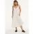 Shiwi Bogota Dress Mousseline Waffle Jet Stream White