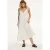 Shiwi Bogota Dress Mousseline Waffle Jet Stream White