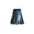 Dames spijkerrok Desigual Parch