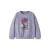 NAME IT MINI sweater met print – lila