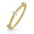 Orphelia ‘Sparkle’ Dames 925 Sterling Zilveren Ring – Goud ZR-7530/G