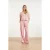 Smashed Lemon Top met grafische streep print rood/wit |