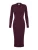 LeGer by Lena Gercke Gebreide jurk ‘Nannette’  aubergine