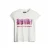 T-shirt met glinsterend logo voor dames Superdry Retro