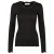 rosemunde Longsleeve Babette silk shirt Lange mouw, met kant, vrouwelijk, comfortabel, Zijde-/Katoenmix