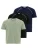 Moxx Paris Shirt  navy / groen / zwart / wit